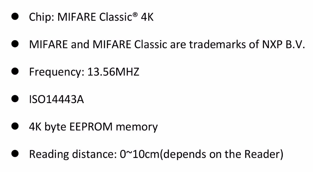 MIFARE 4K CHIP