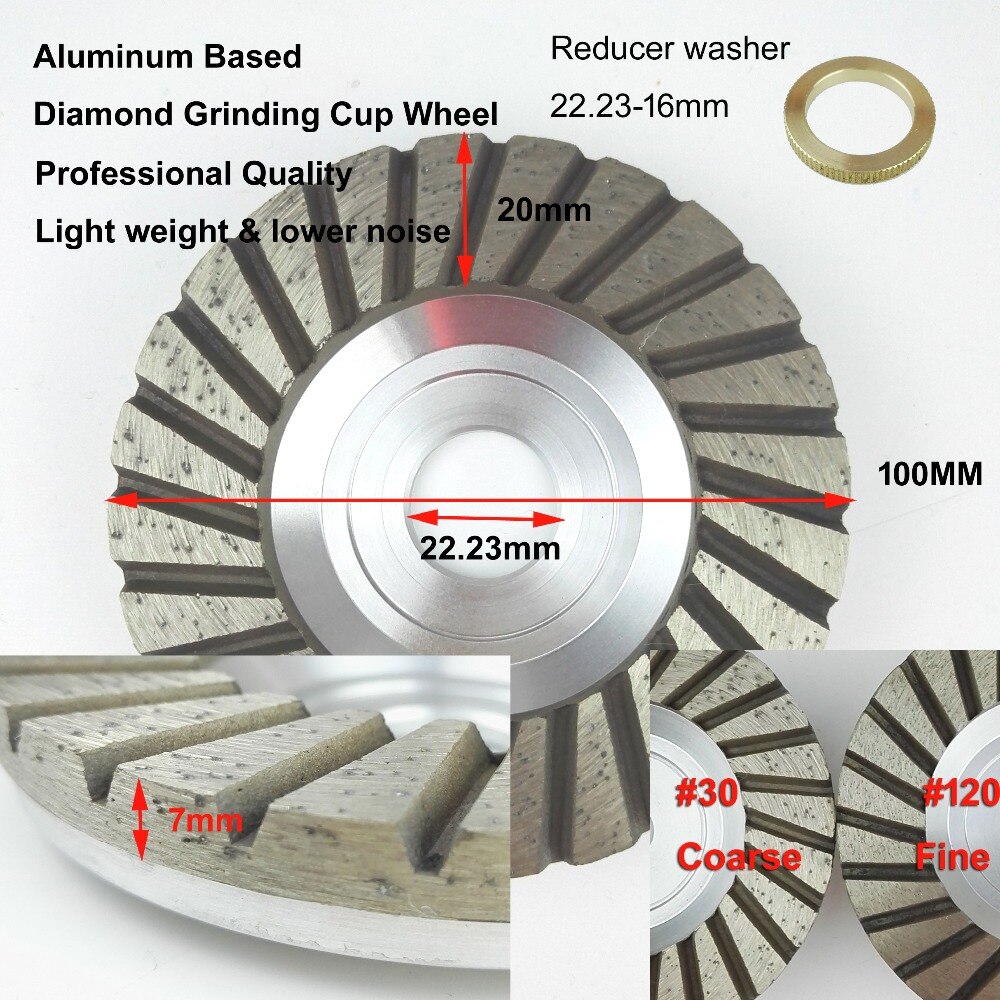 Aluminum Based Cup Wheel