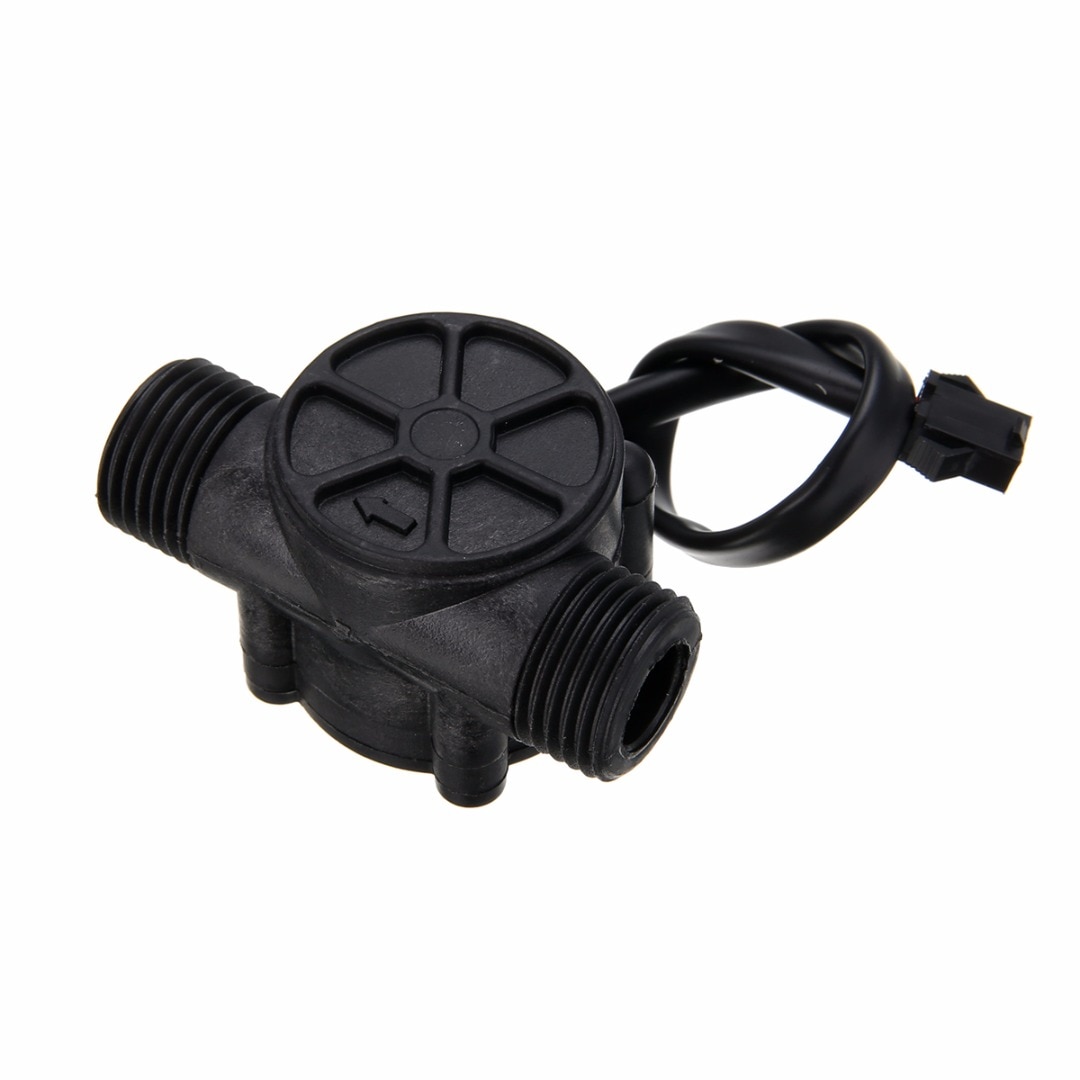 1pc 1-30L/min Water Flow Sensor Flowmeter Hall Flow Sensor Water Control 1/2" 2.0MPa For Arduino