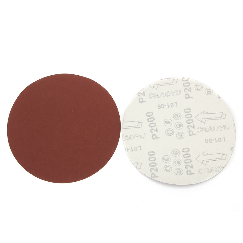 10Pcs Sanding Disc 6'' 2000 Grit Hook And Loop Wet or Dry Autobody Sanding Discs Polishing Pad Sanderpaper