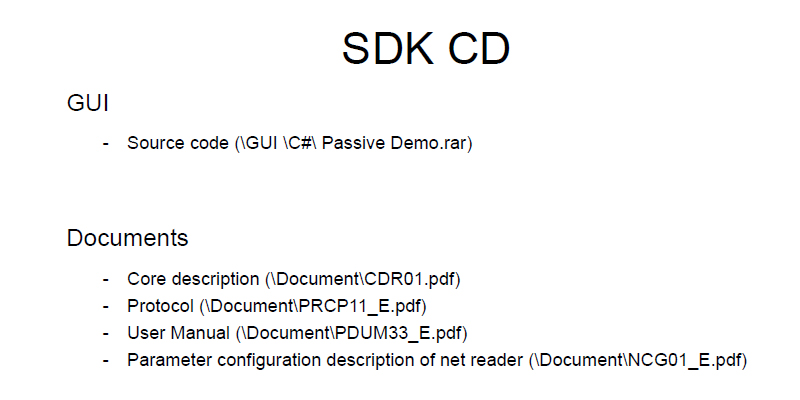 SDK CD