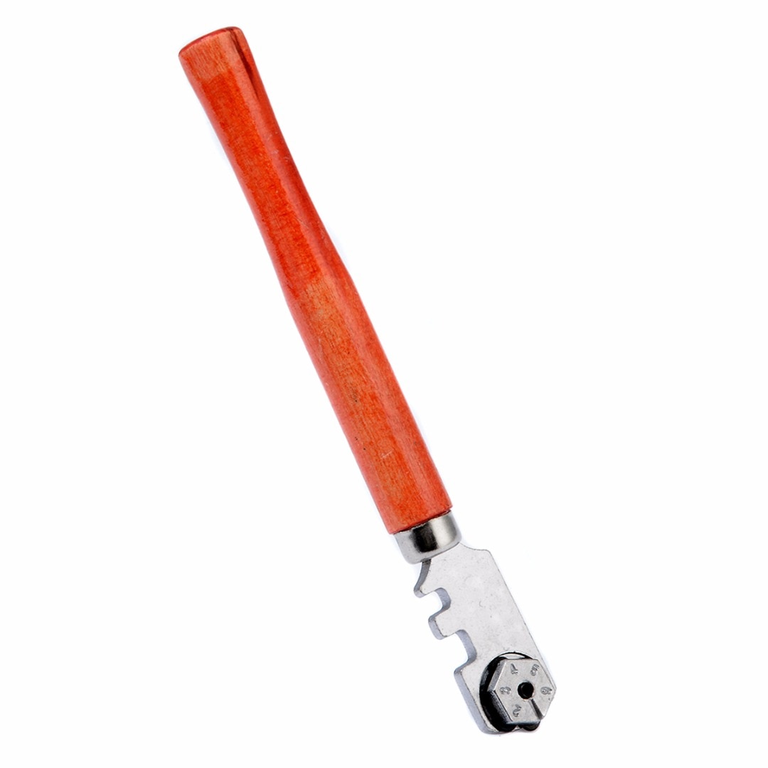 130mm Portable Professional Diamond Tipped Glass Tile Cutter Window Craft For Hand Tool