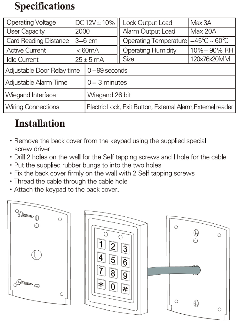 Specification