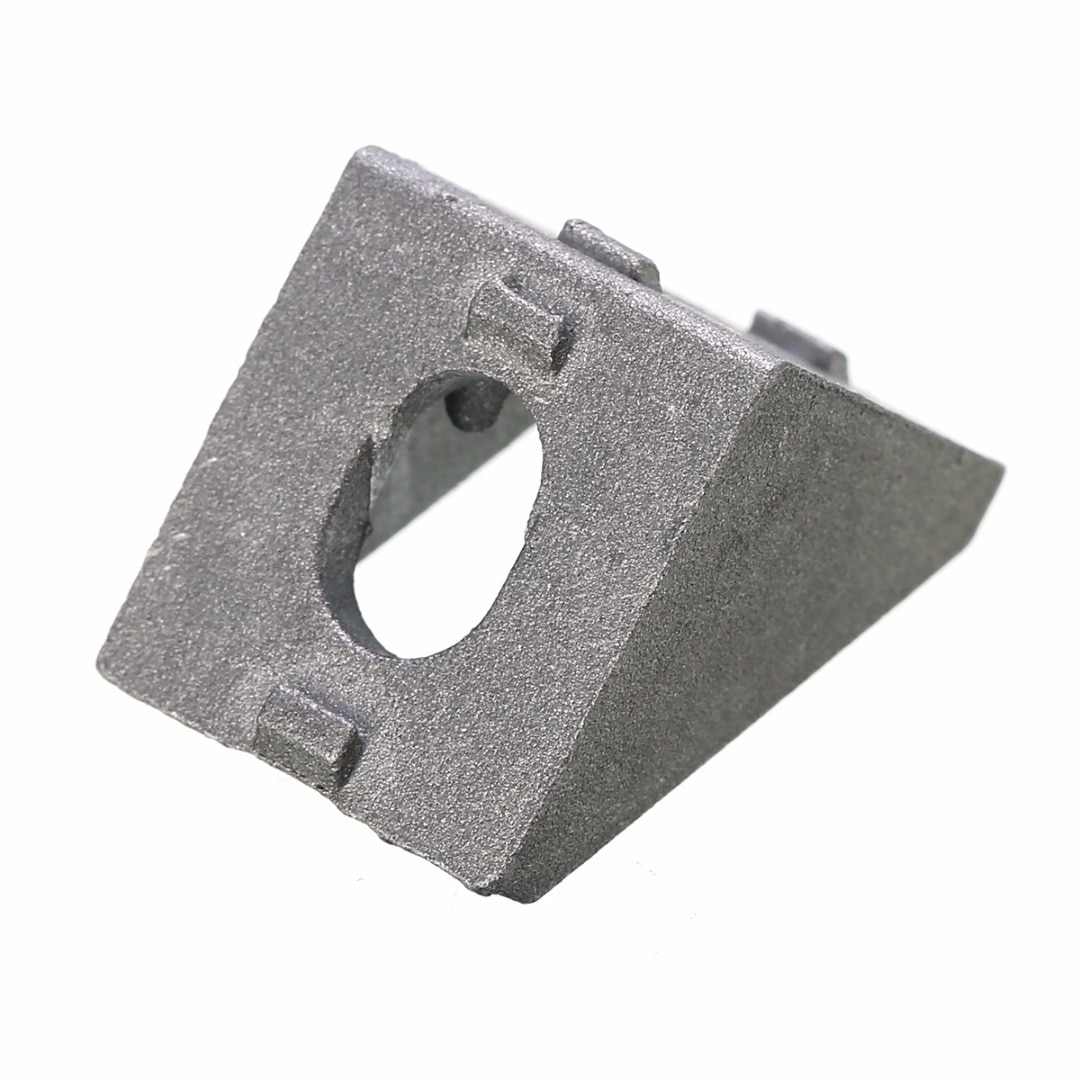 25pcs Durable Silver Aluminum 2020 Corner Bracket 20x20x17mm Solid Cast For 20mm Extrusion CNC Routers