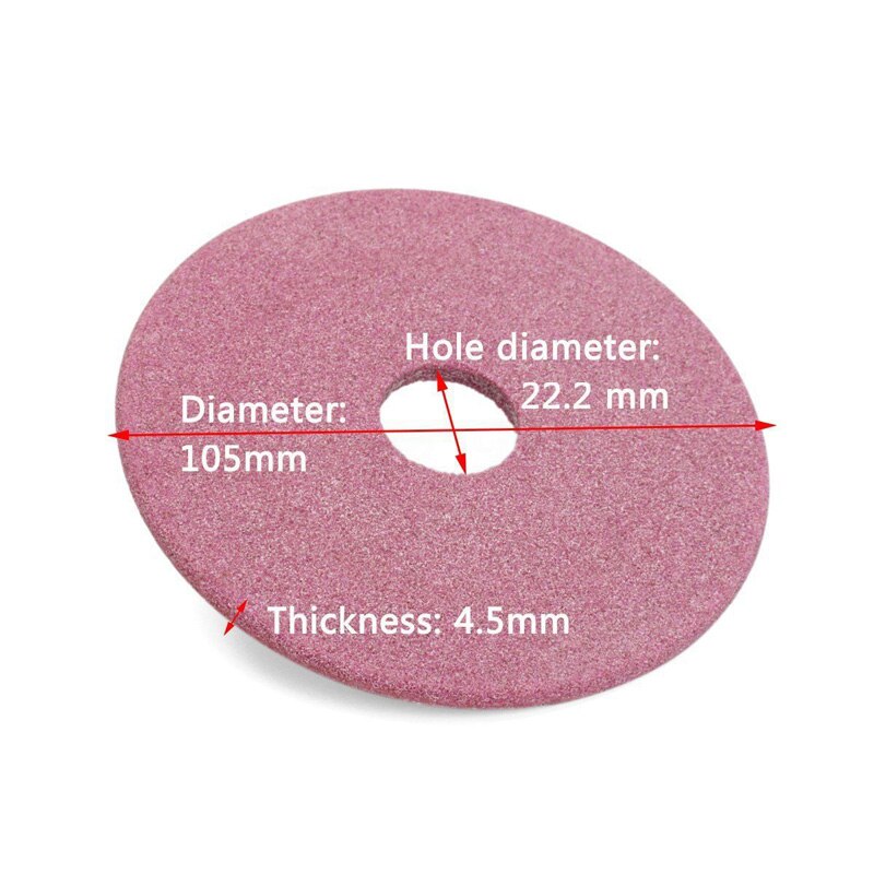 Grinding Wheel Disc 105x4.5mm For Chainsaw Sharpener Grinder 3/8" & 404 Chain