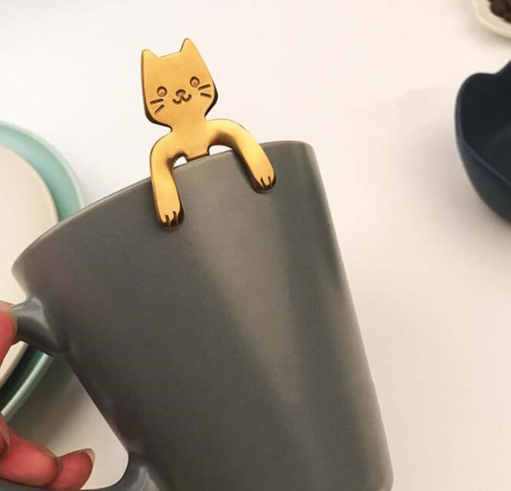 4pcs-Stainless-Steel-Mini-Cat-Kitten-Spoons-for-Coffee-Tea-Dessert-Drink-Mixing-Milkshake-Spoon-Tableware (3)