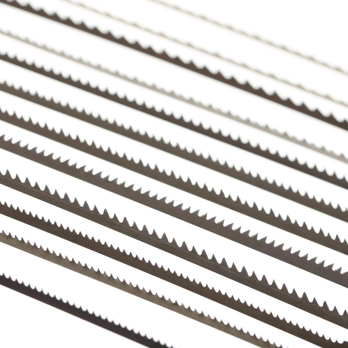 DWZ 12x Pinned Scroll Saw Blades Woodworking Power Tools Accessories 127mm Black
