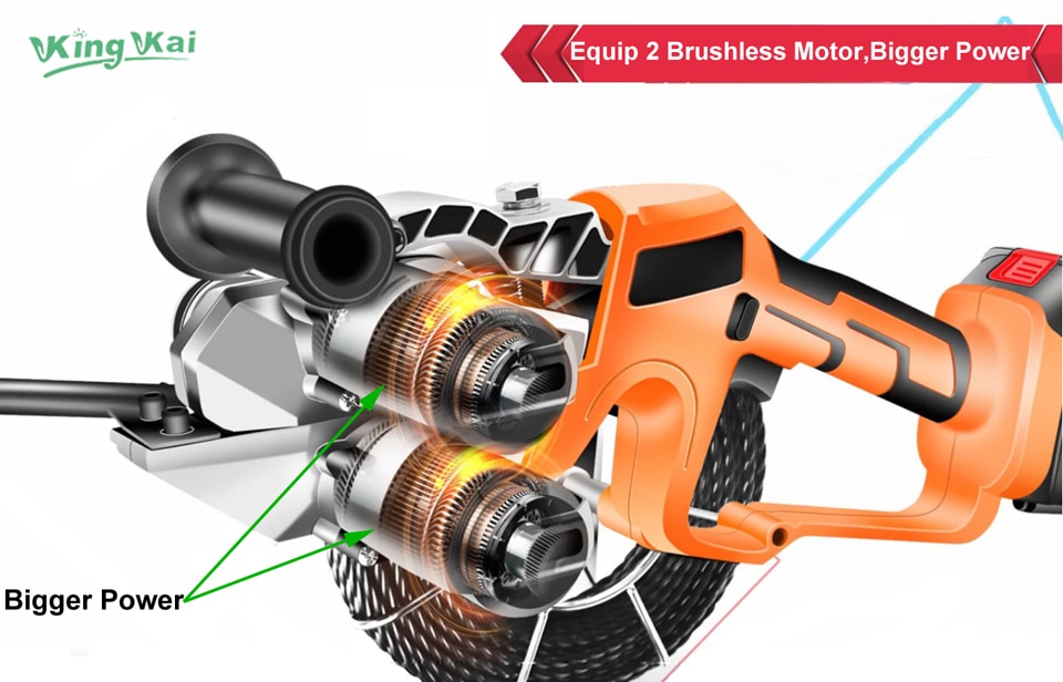 2 Brushless Motor Wire Cable Leading Machine For Cable Install Project-01 (12)