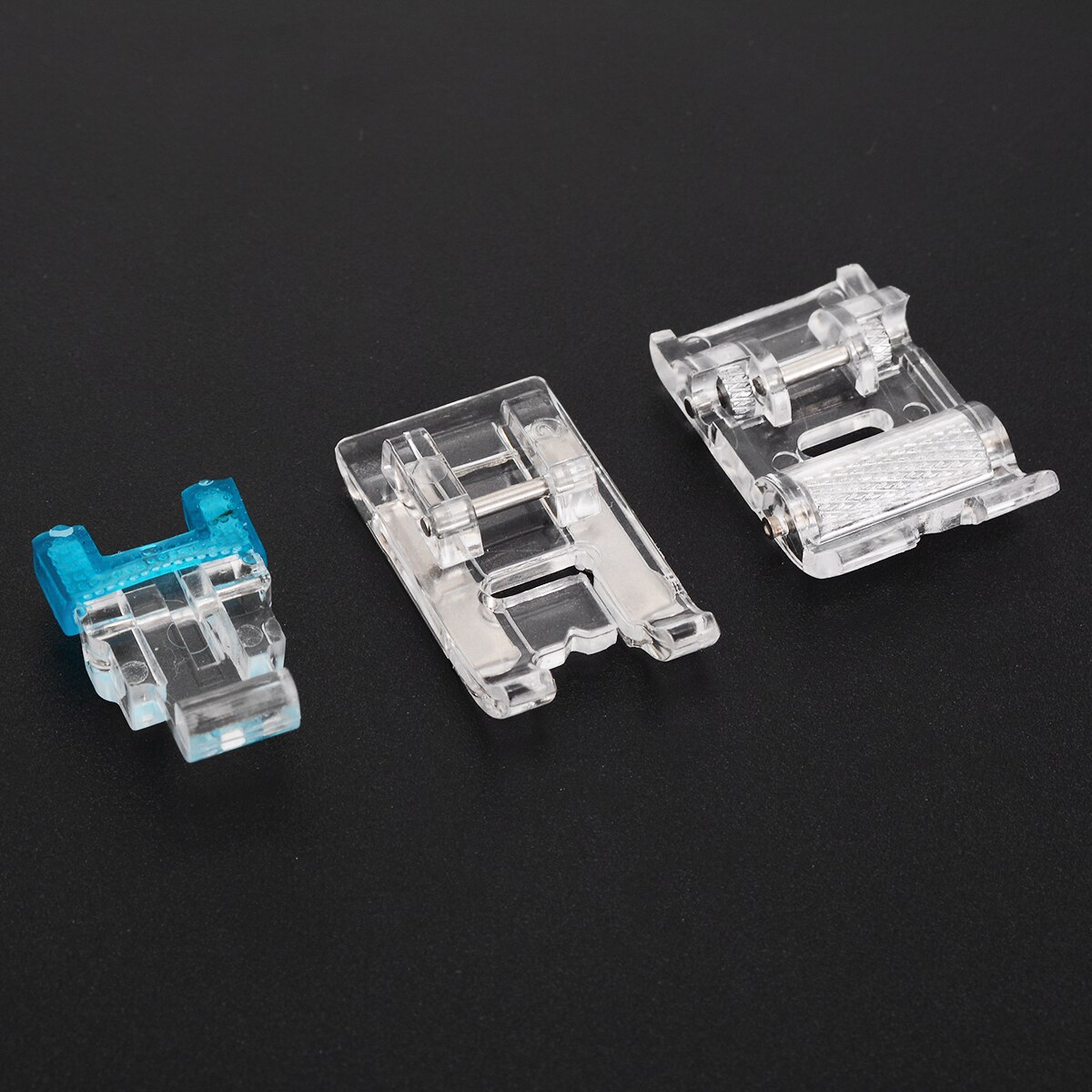 11pcs/set Cloth Leather Splice Presser Foot Durable Accessories Metal Multifunction Sewing Foot for Household Sewing Machines