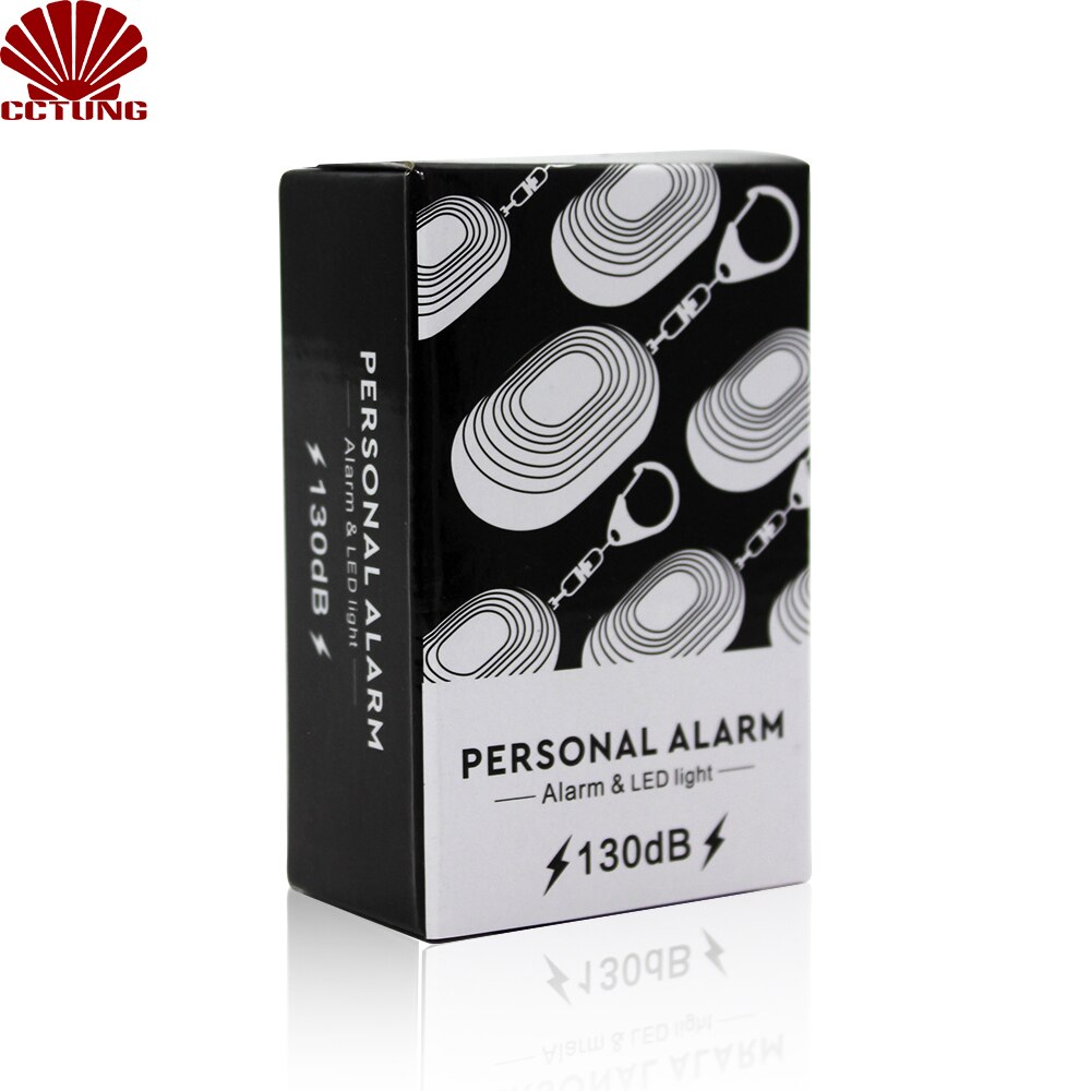 130db Personal Safe Sound Alarm Keychain with SOS Emergency LED Light & Self Defense to Keep Powerful Safety Property Assurance_7