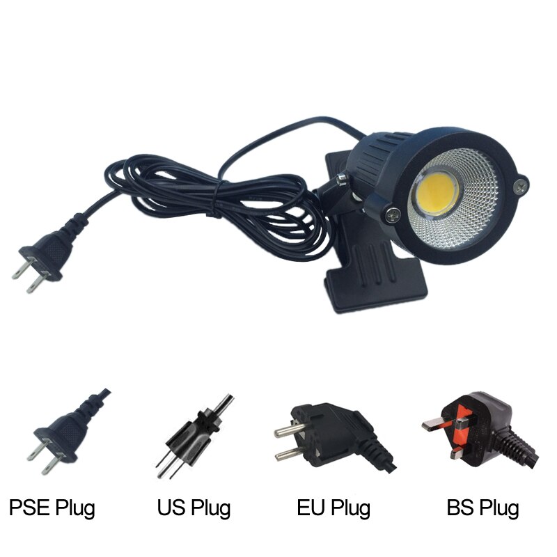 LED Clip on Light with plug