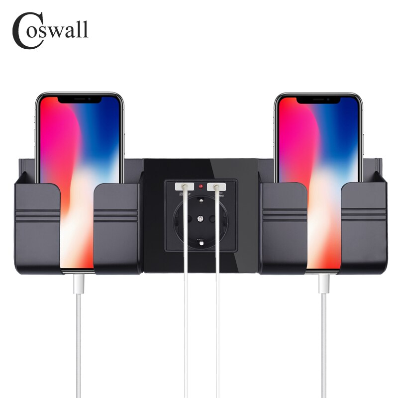 玻璃欧插2usb