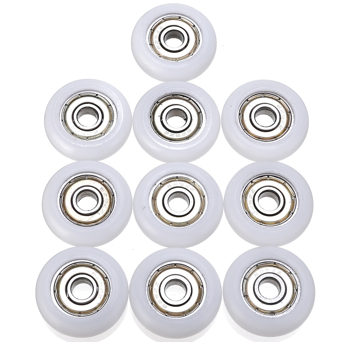 10pcs 23mm Plastic Sliding Shower Door Window Roller Wheel Runner Pulley Replace