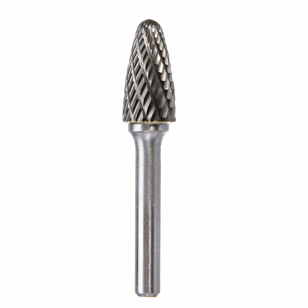 8pcs/set 1/4 Inch 6mm Tungsten Carbide Burr Bits Rotary Files CNC Engraving Tool Set For Power Tool