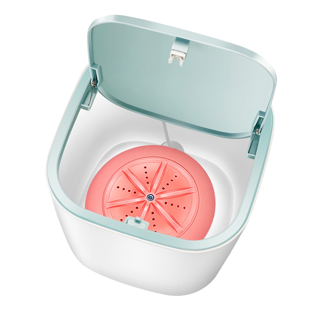 Portable Mini Clothes Washing Machine Bucket Automatic Home Travel Self-driving Tour Underwear Washer