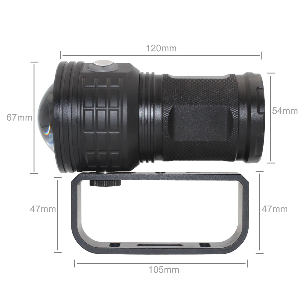 underwater video diving flashlight (5)