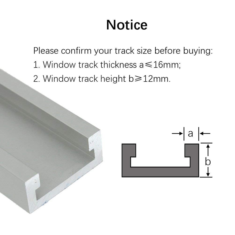 Sliding Window Locks Stop Aluminum Alloy Door Frame Security Lock safety protection lock anti-theft push window 6