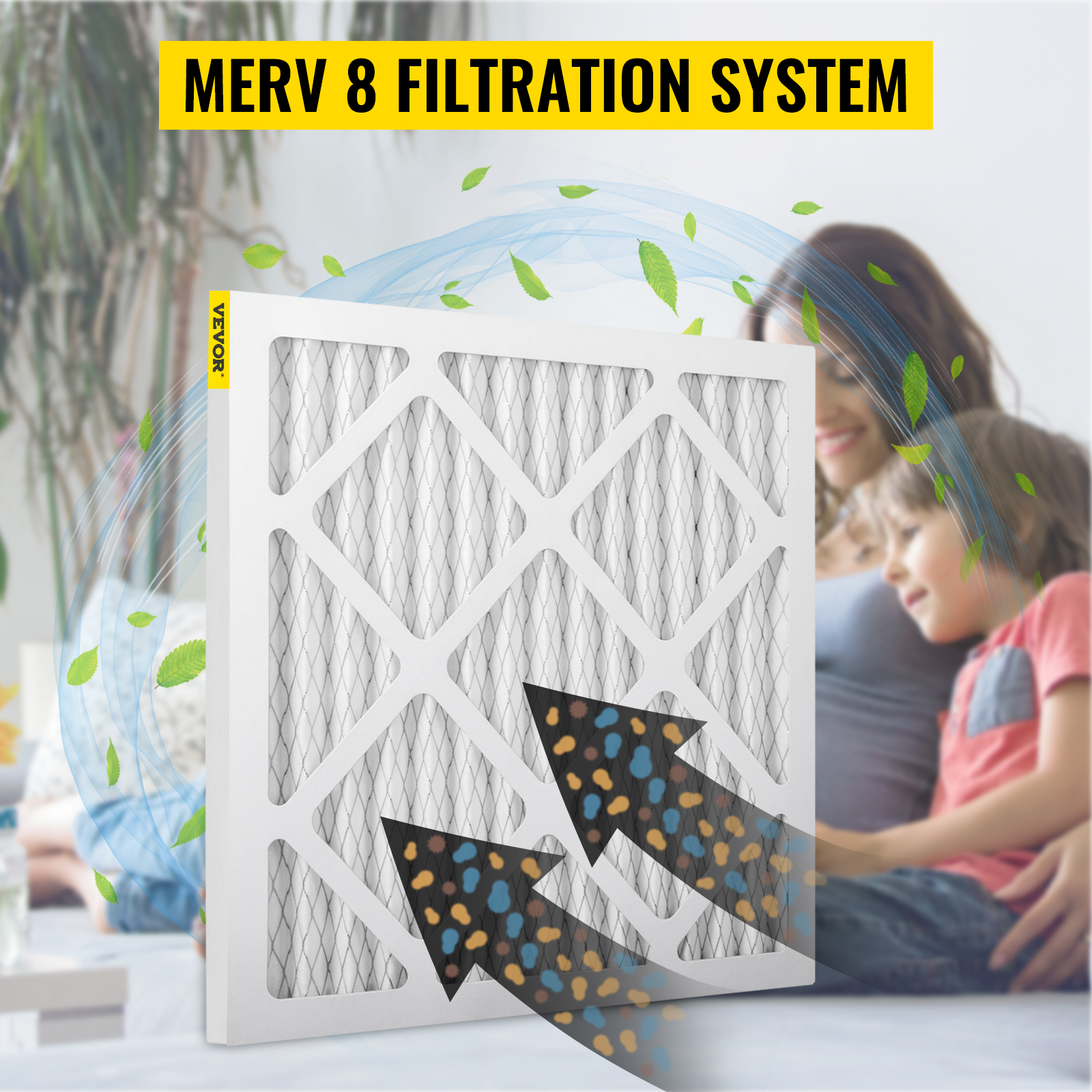 Filter Replacement,16 x 16 in,MERV