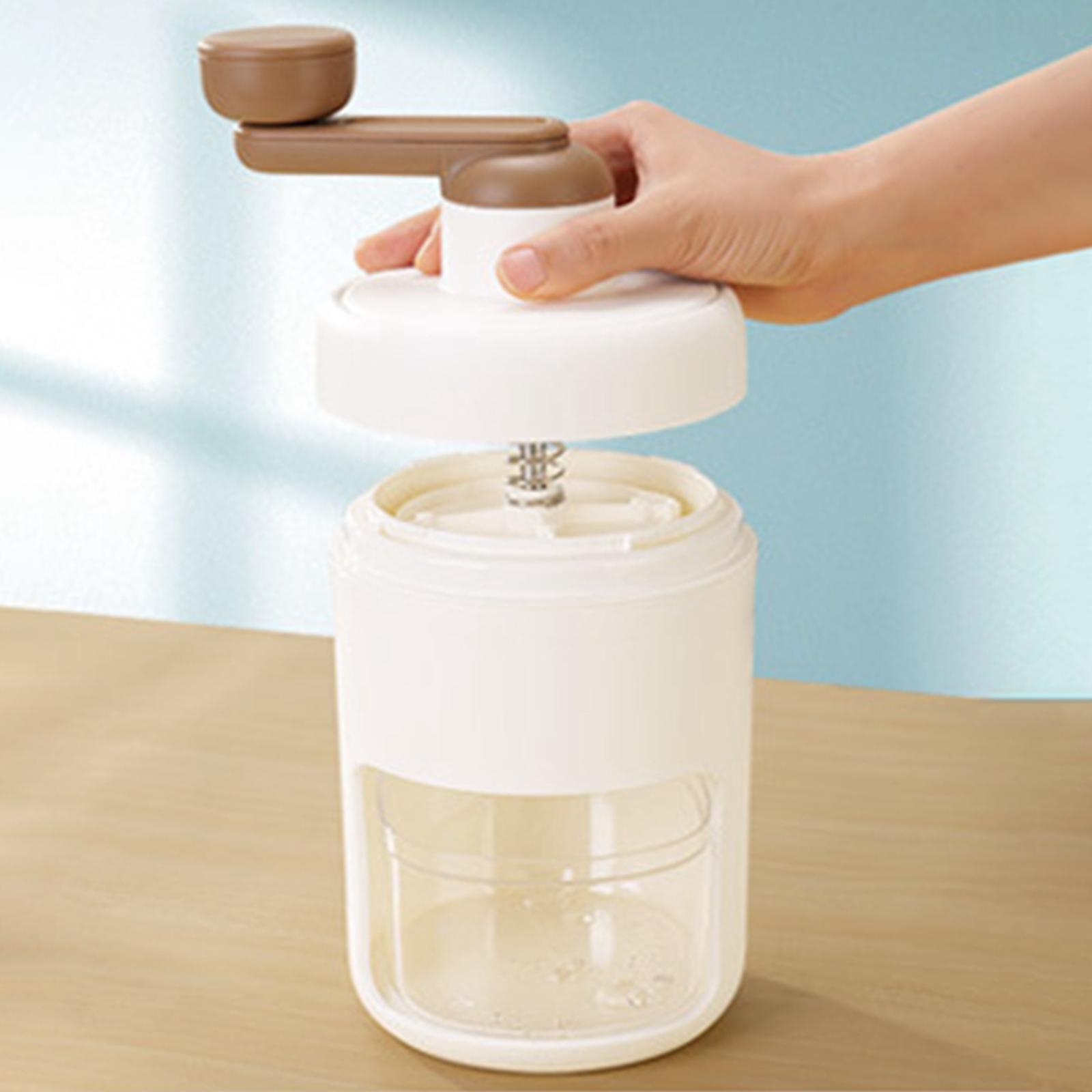 Portable Shaved Ice Machine Multifunction Ice Breaking Machine 500ml